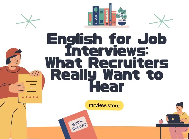 English for job interviews